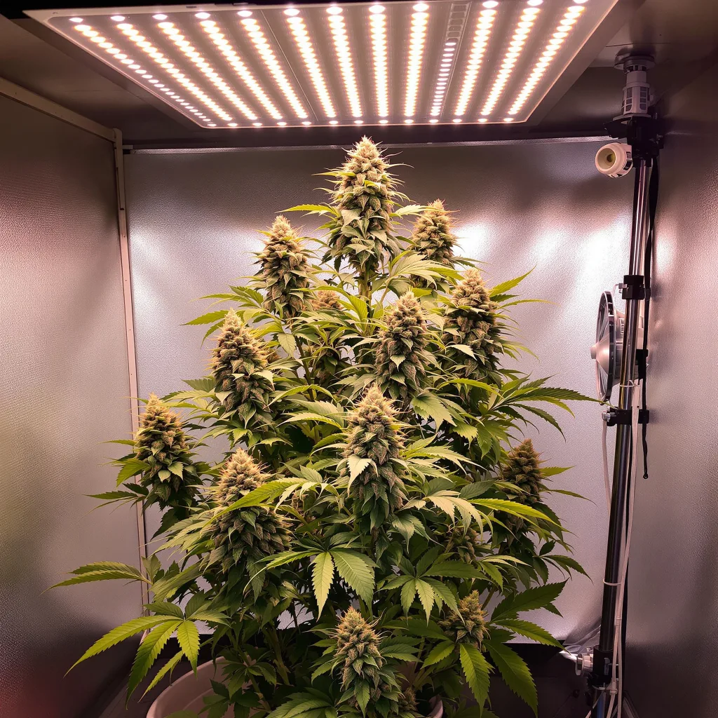 13 Dawgs cannabis plant in flowering stage — Medium (150-245 cm) feminised