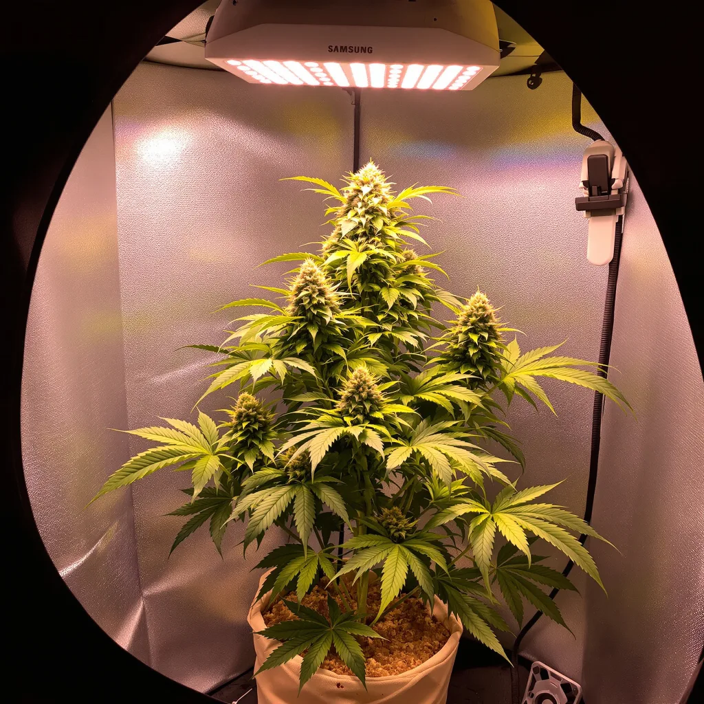 5th Element cannabis plant in flowering stage — Medium (100-150 cm) autoflower