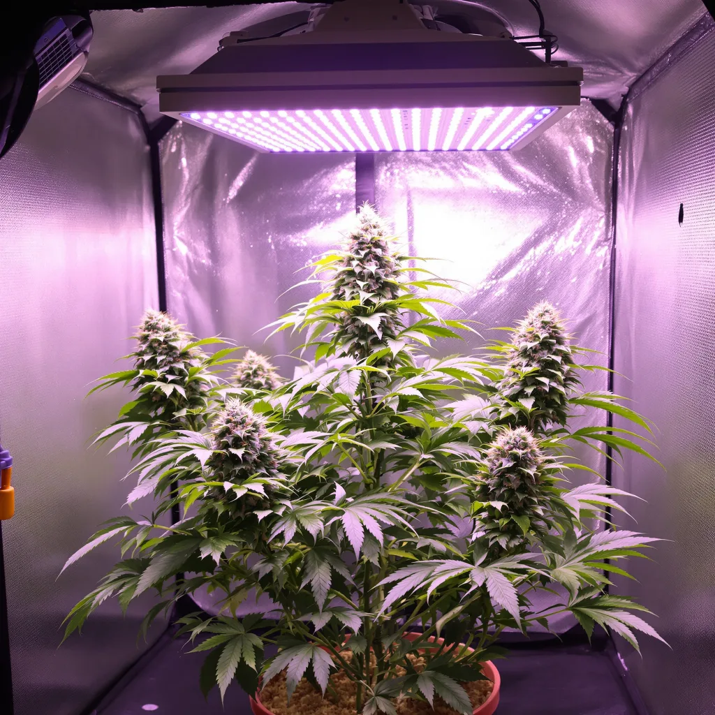 A-10 cannabis plant in flowering stage — Short feminised