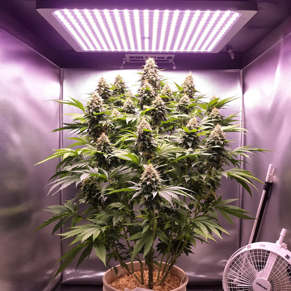 Aberdeen cannabis plant in flowering stage — Medium (150-245 cm) feminised