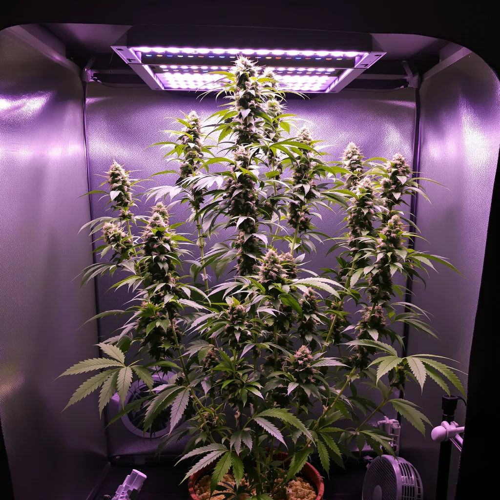 Allen Wrench cannabis plant in flowering stage — Tall feminised