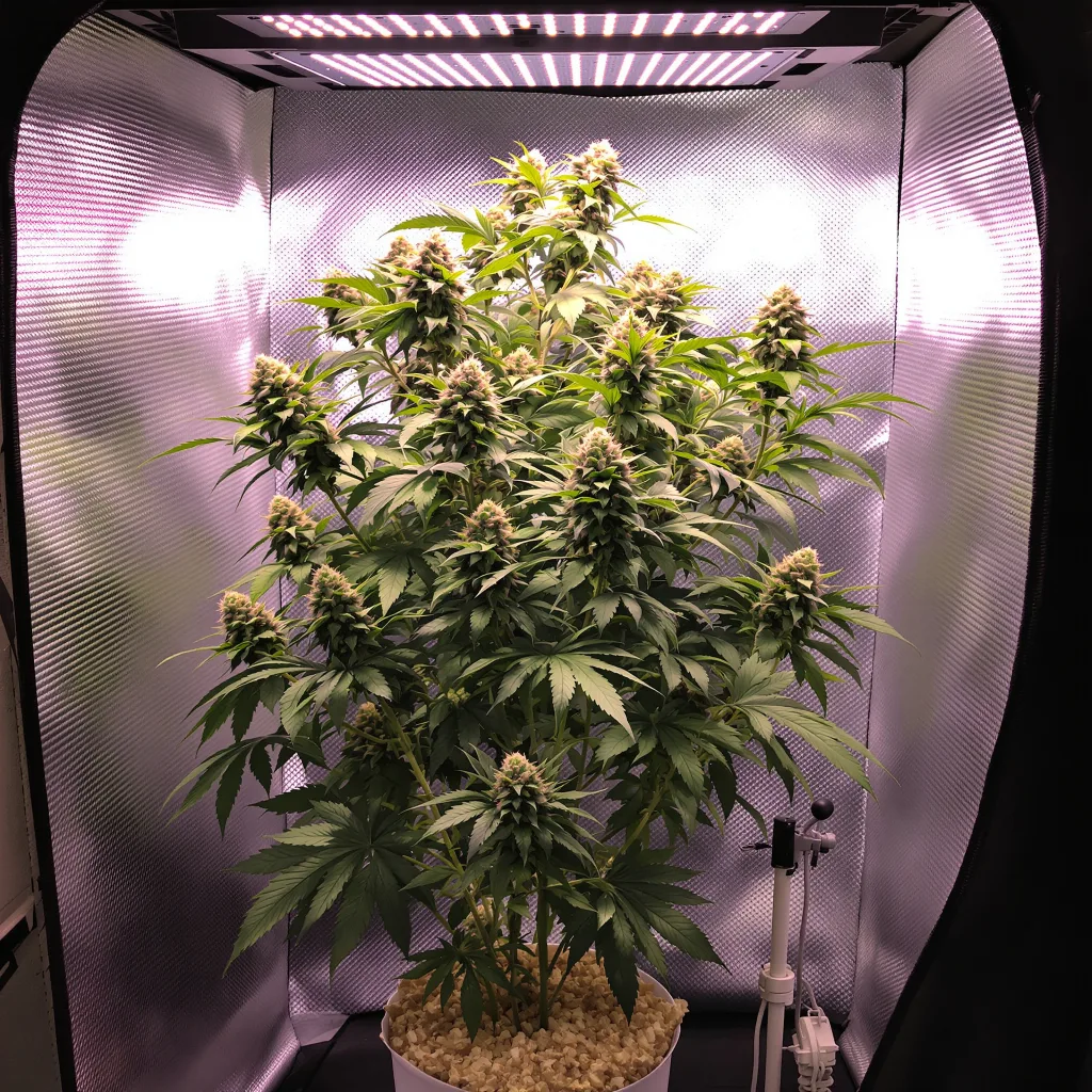 American Strain Mixpack cannabis plant in flowering stage — 80–120 cm feminised