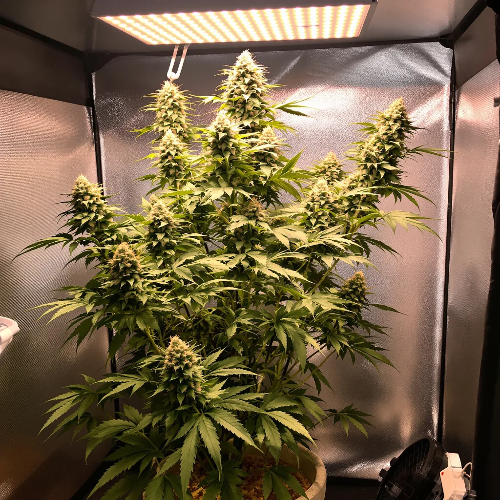 Apple Betty cannabis plant in flowering stage — Up to 130 cm feminised