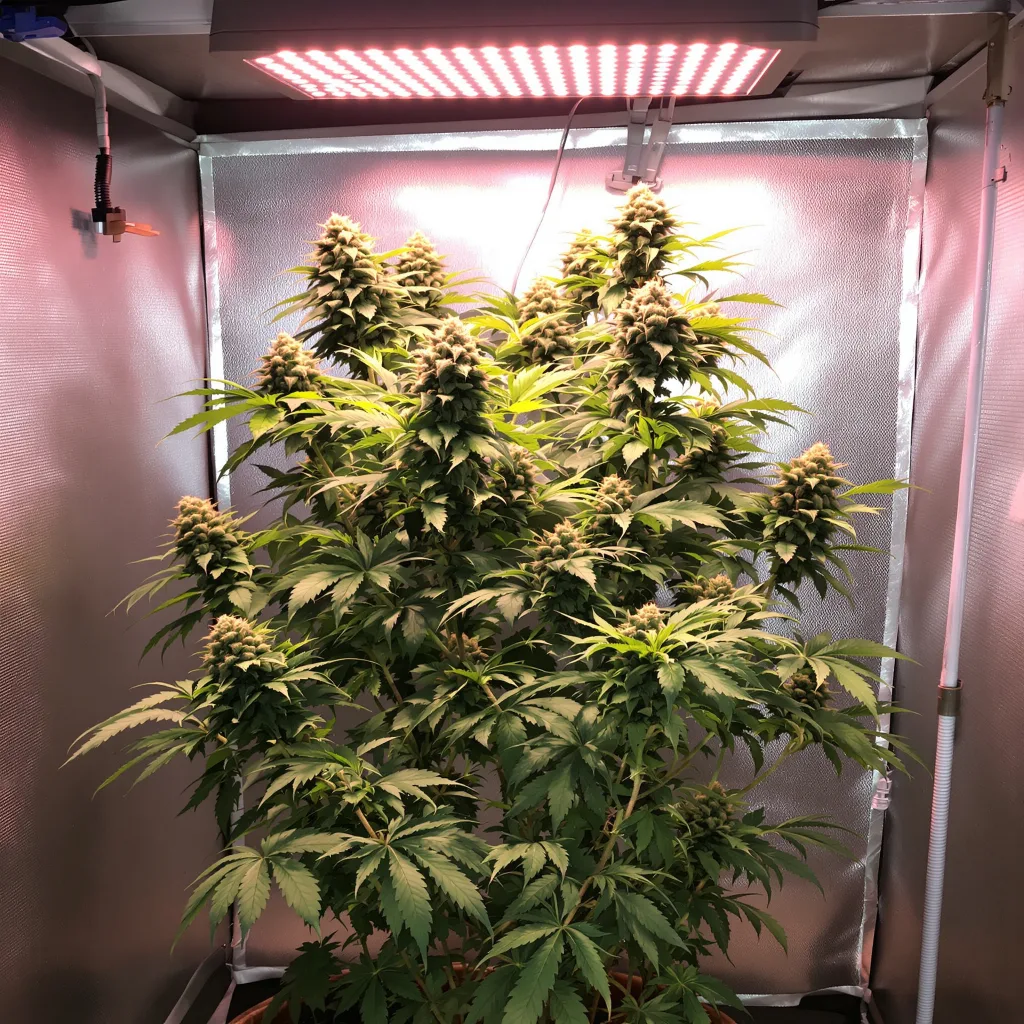 Apple Pie cannabis plant in flowering stage — 91-122 cm feminised