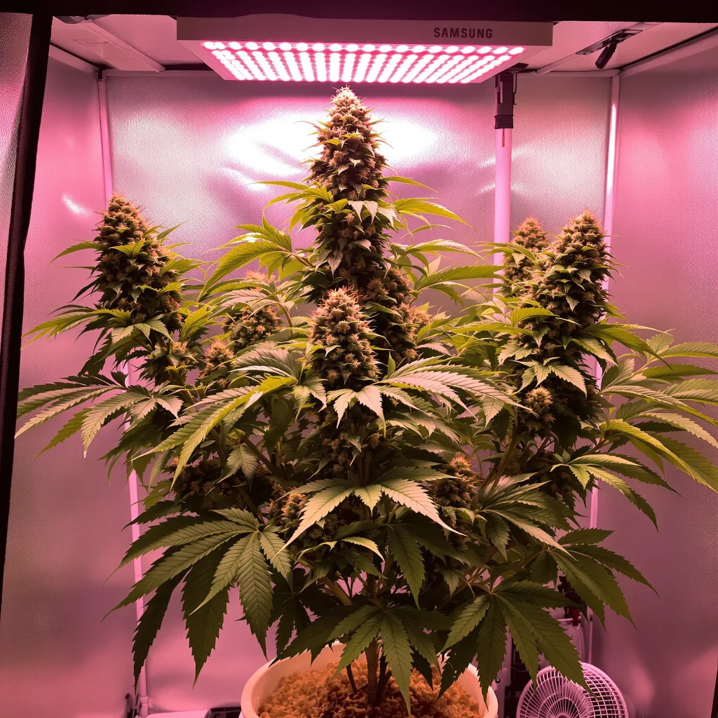 Apple Tarts cannabis plant in flowering stage — 70–110 cm feminised
