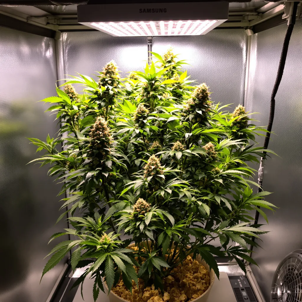 Athabasca cannabis plant in flowering stage — Short feminised