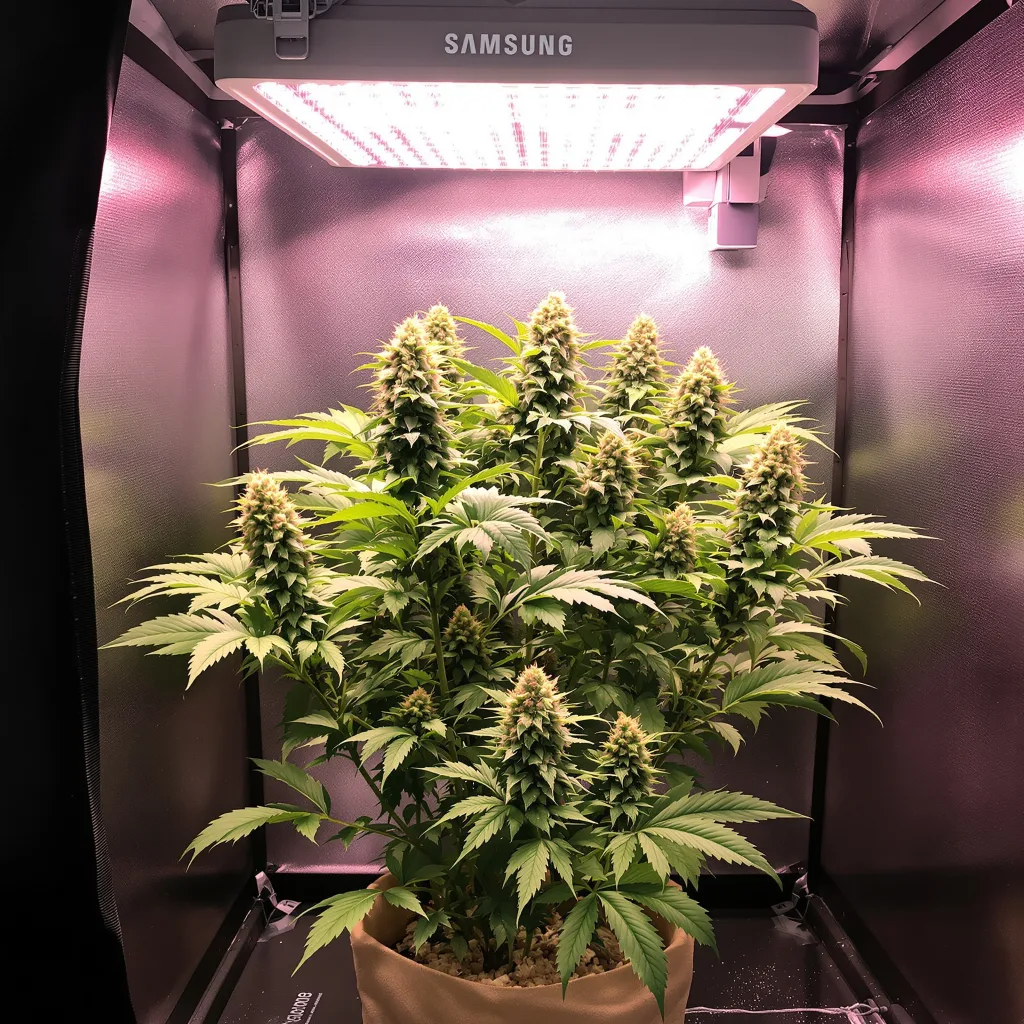 B-52 cannabis plant in flowering stage — 90-100 cm feminised
