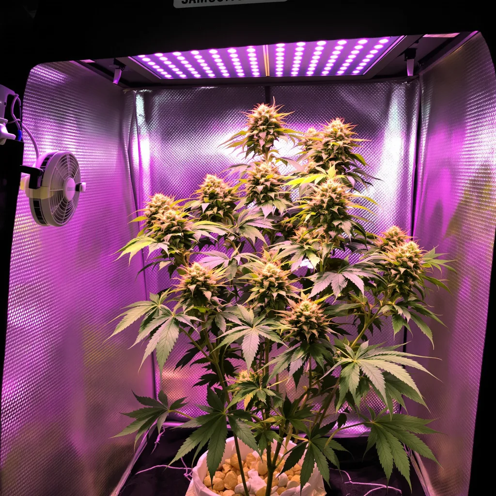 Baked Alaska cannabis plant in flowering stage — Medium (150-245 cm) feminised