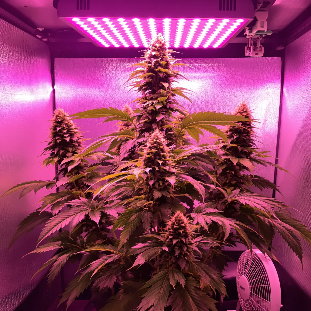 Barbara Bud cannabis plant in flowering stage — Medium feminised