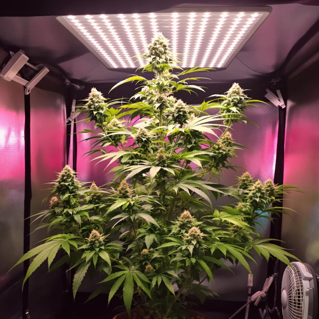 Blueberry Cheesecake cannabis plant in flowering stage — 80-120cm feminised