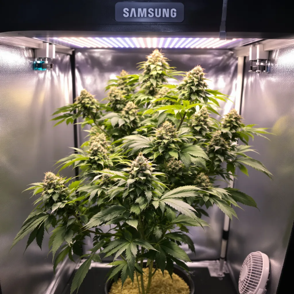 California Grapefruit cannabis plant in flowering stage — 50–140 cm feminised