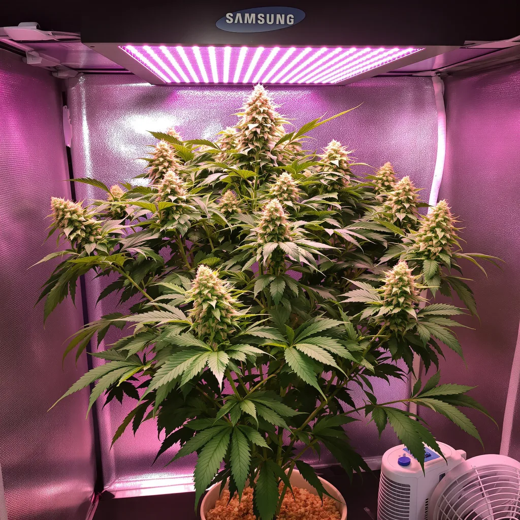 CBD 3D cannabis plant in flowering stage — Medium feminised