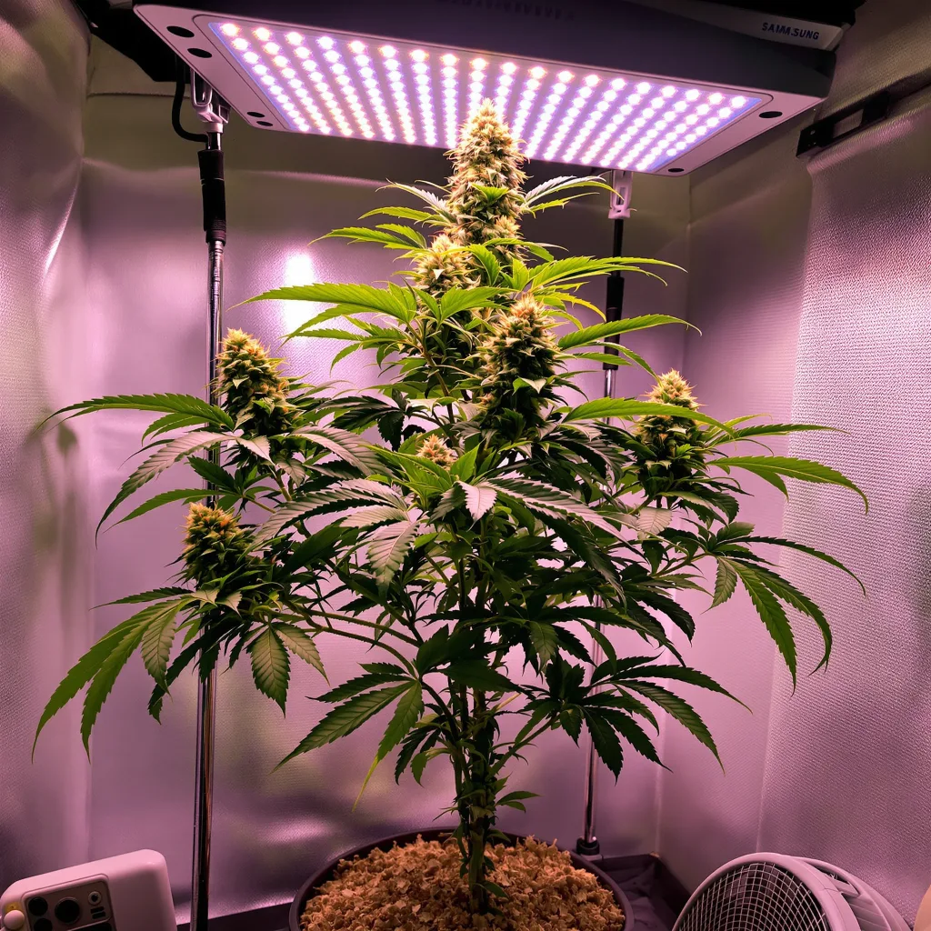 CBD Therapy cannabis plant in flowering stage — Medium feminised