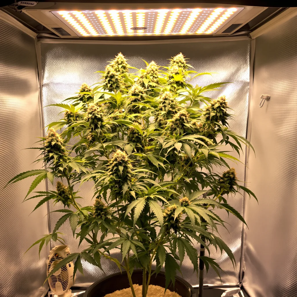 Chem D.O.G. cannabis plant in flowering stage — Short feminised