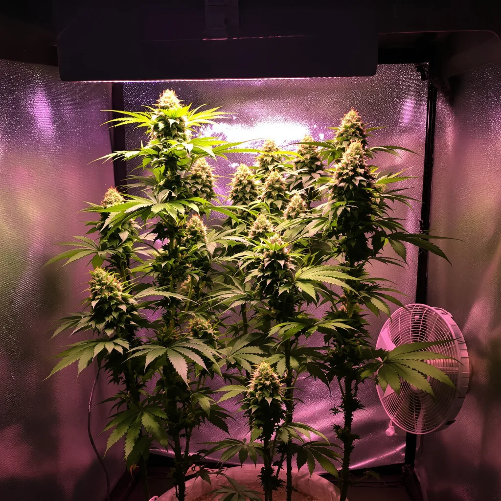 Chemdawg Sour Diesel cannabis plant in flowering stage — Medium feminised