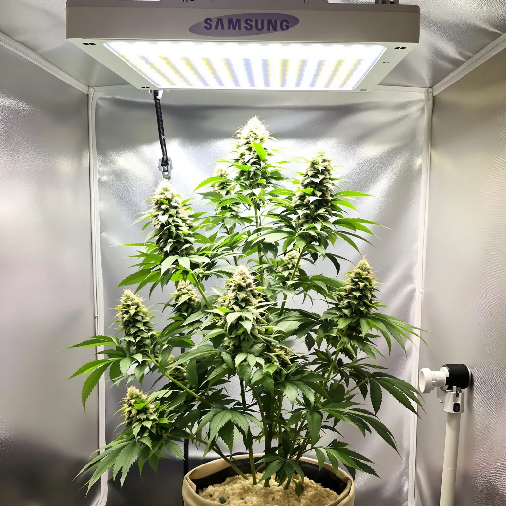 Critical Glue cannabis plant in flowering stage — Medium feminised