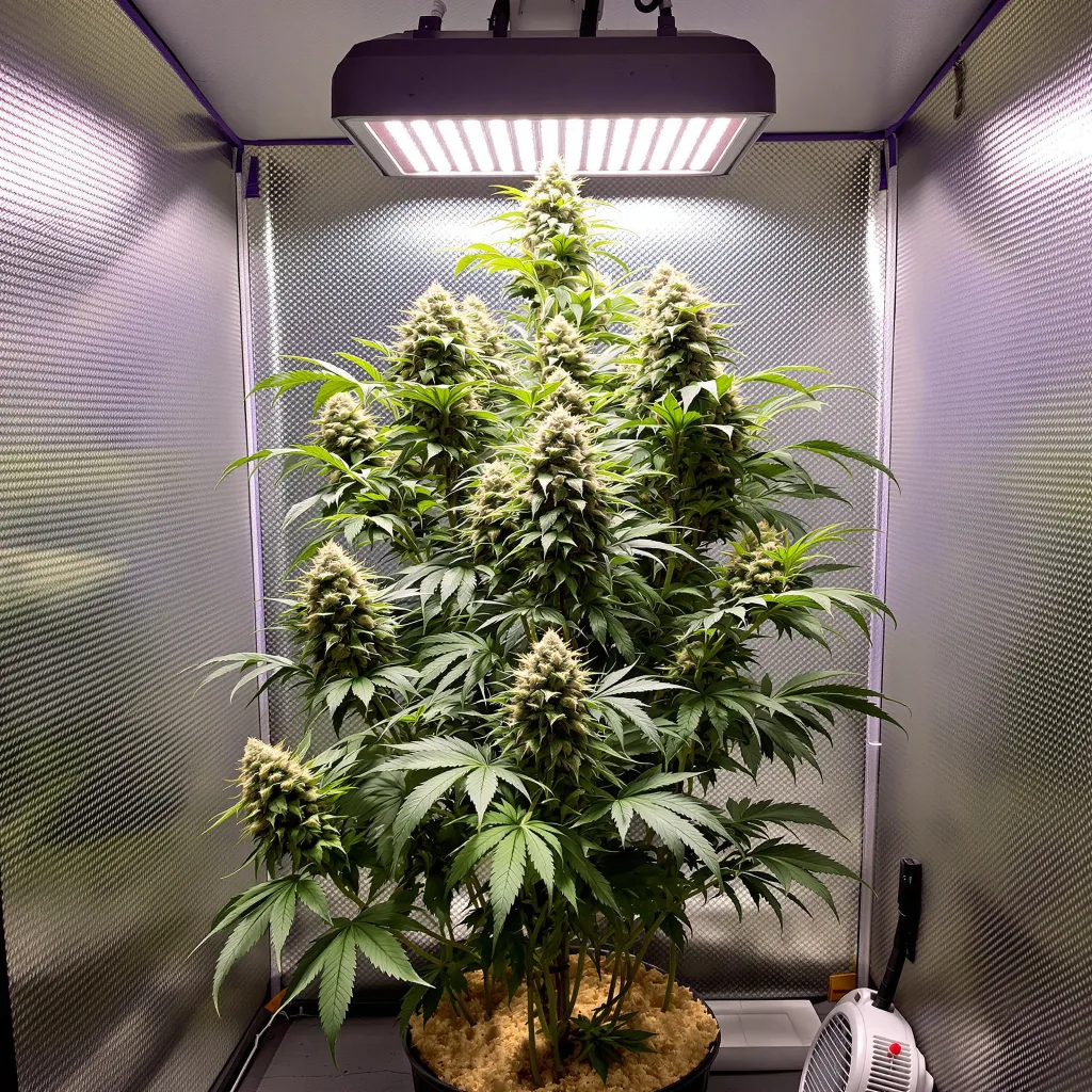 Deadhead OG cannabis plant in flowering stage — Short feminised