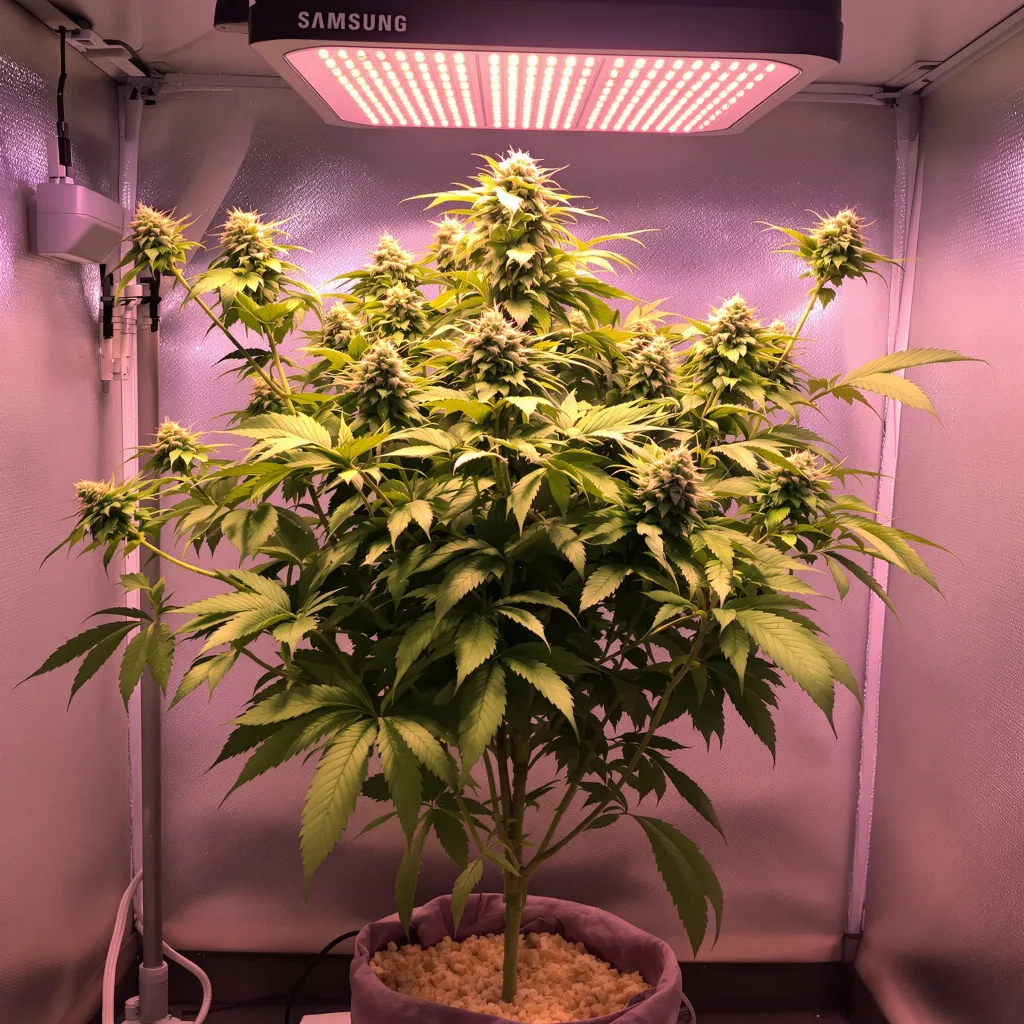 Death Star cannabis plant in flowering stage — Up to 160 cm feminised