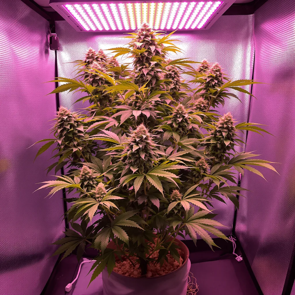Dr. Funk cannabis plant in flowering stage — Short feminised