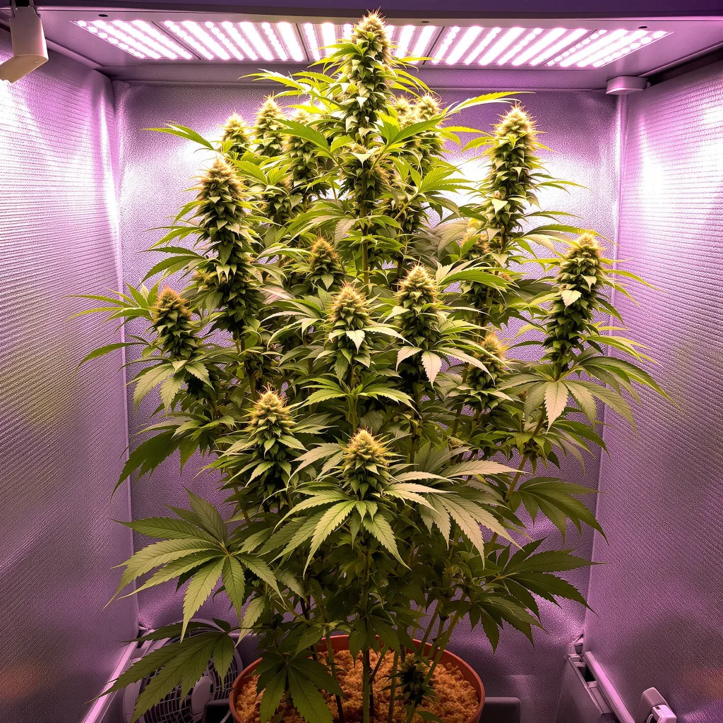 Flo cannabis plant in flowering stage — Medium feminised