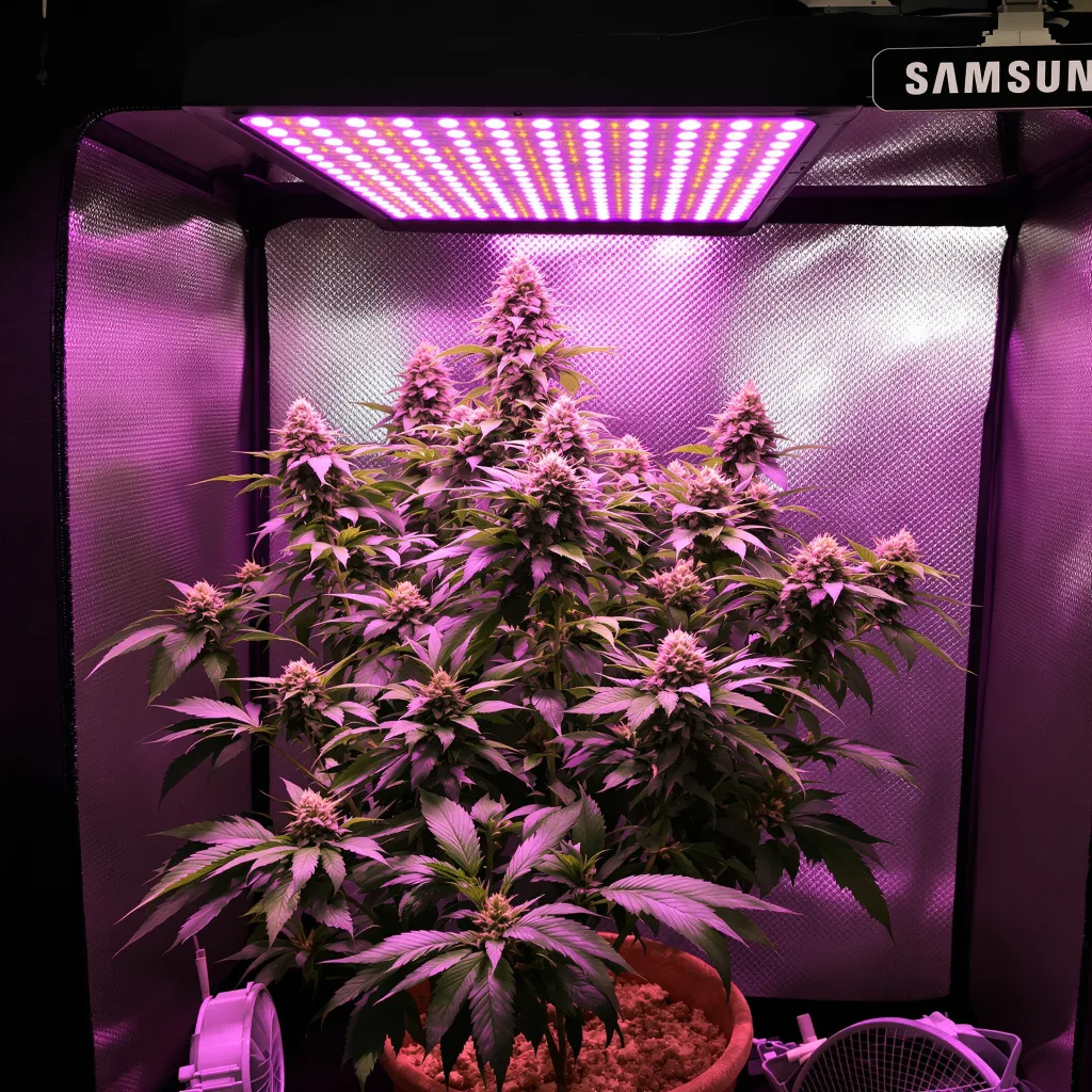 Fruit cannabis plant in flowering stage — Small (0-120 cm) feminised