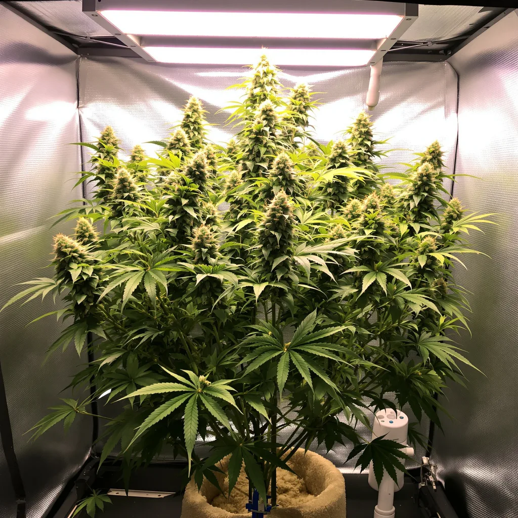 Gelato 44 cannabis plant in flowering stage — 120 cm feminised