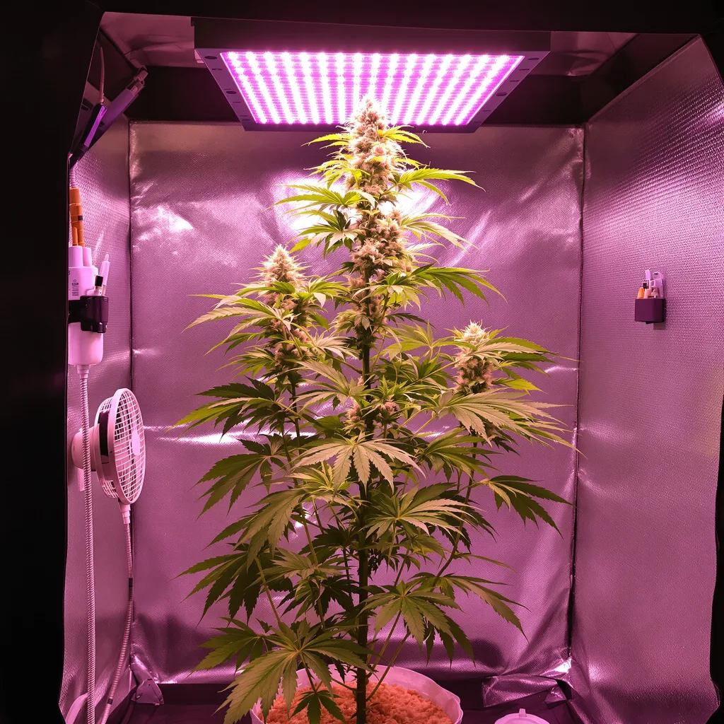 Gelato Cake cannabis plant in flowering stage — 100–140 cm autoflower