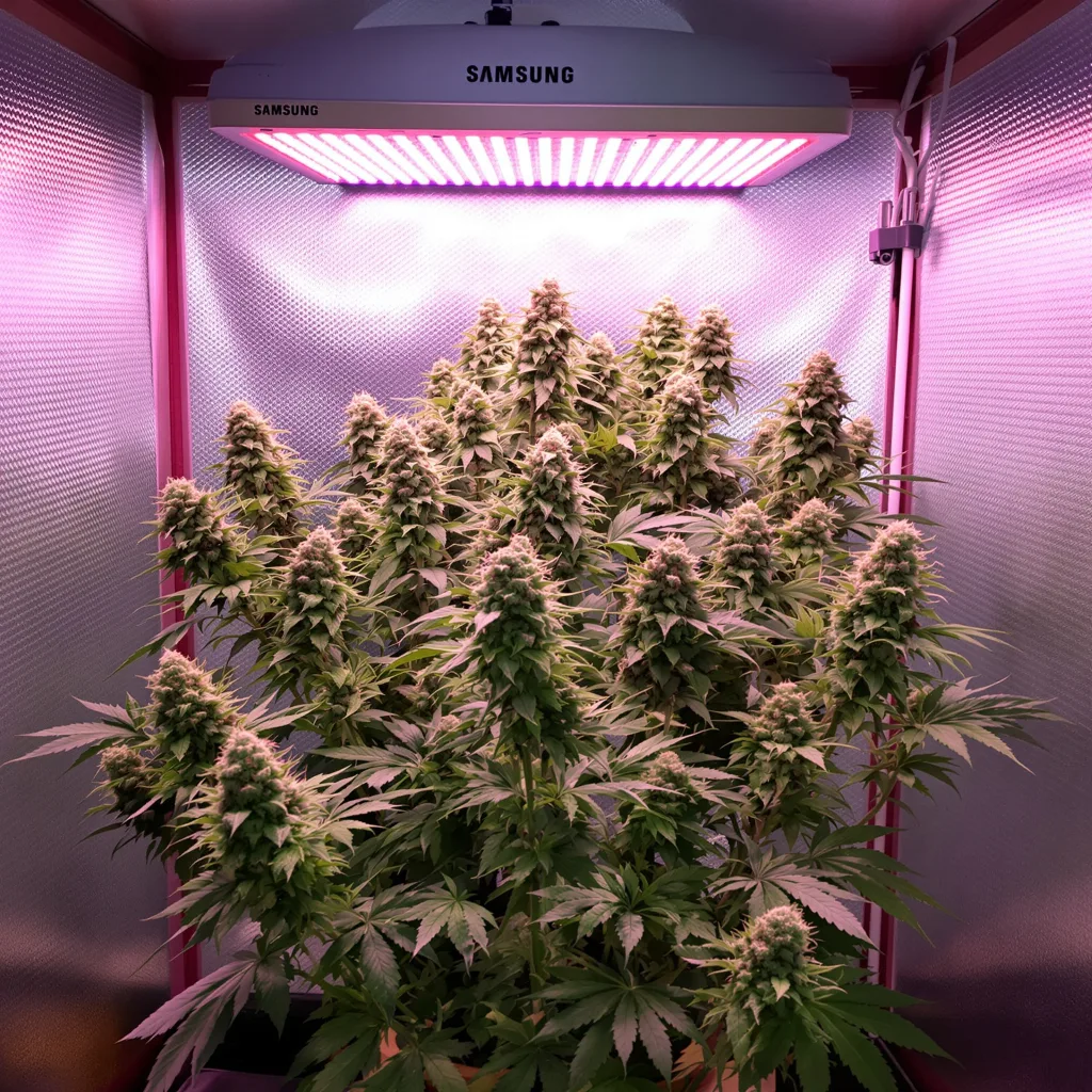 Hawaiian Dream CBD cannabis plant in flowering stage — Short feminised