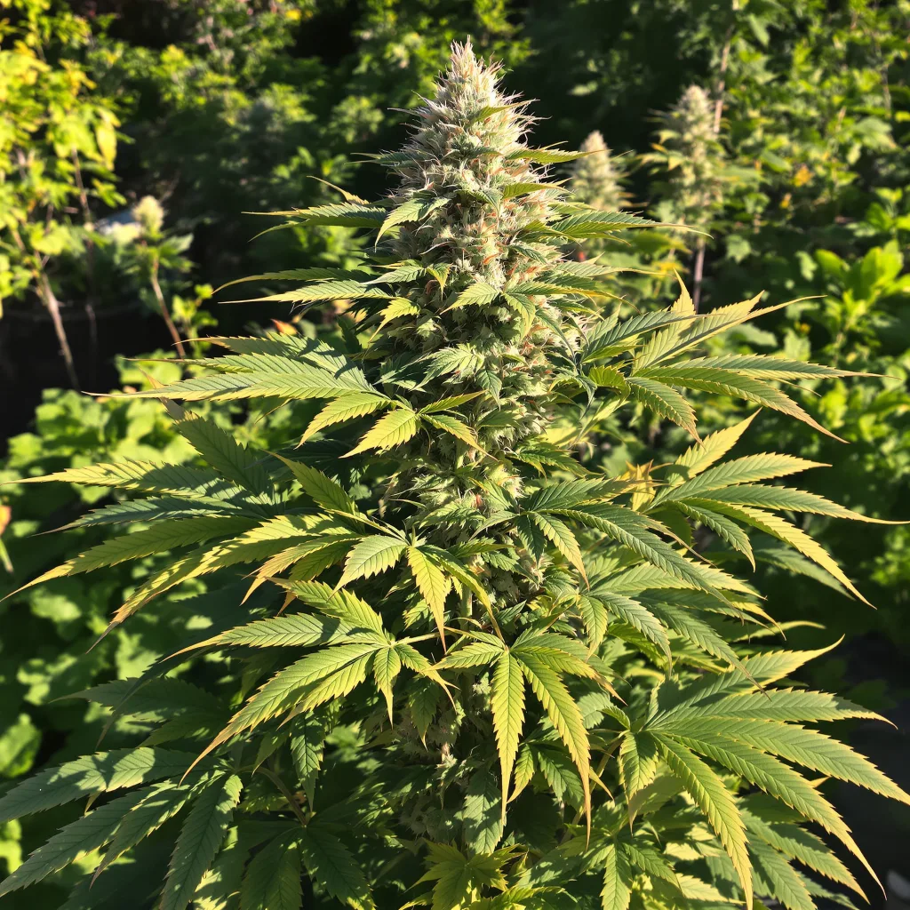 High Resin Strains Mixpack 68% indica / 32% sativa flower with visible trichomes