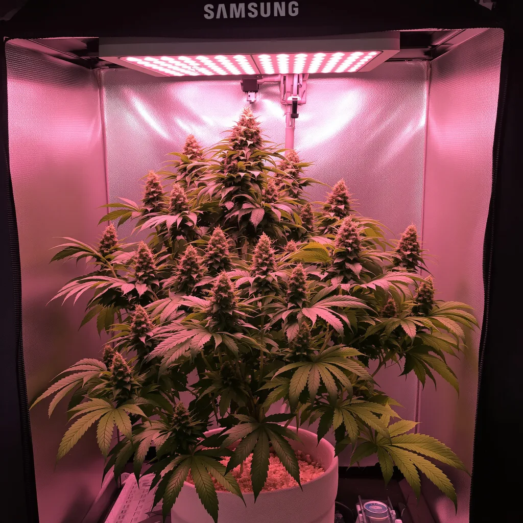 Ice cannabis plant in flowering stage — 80-120cm feminised
