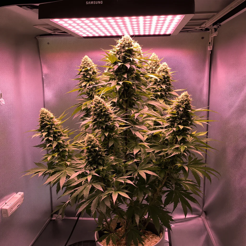 Lemon Skunk cannabis plant in flowering stage — Medium feminised