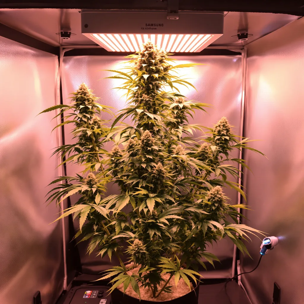 Mexican Haze cannabis plant in flowering stage — 330 cm feminised