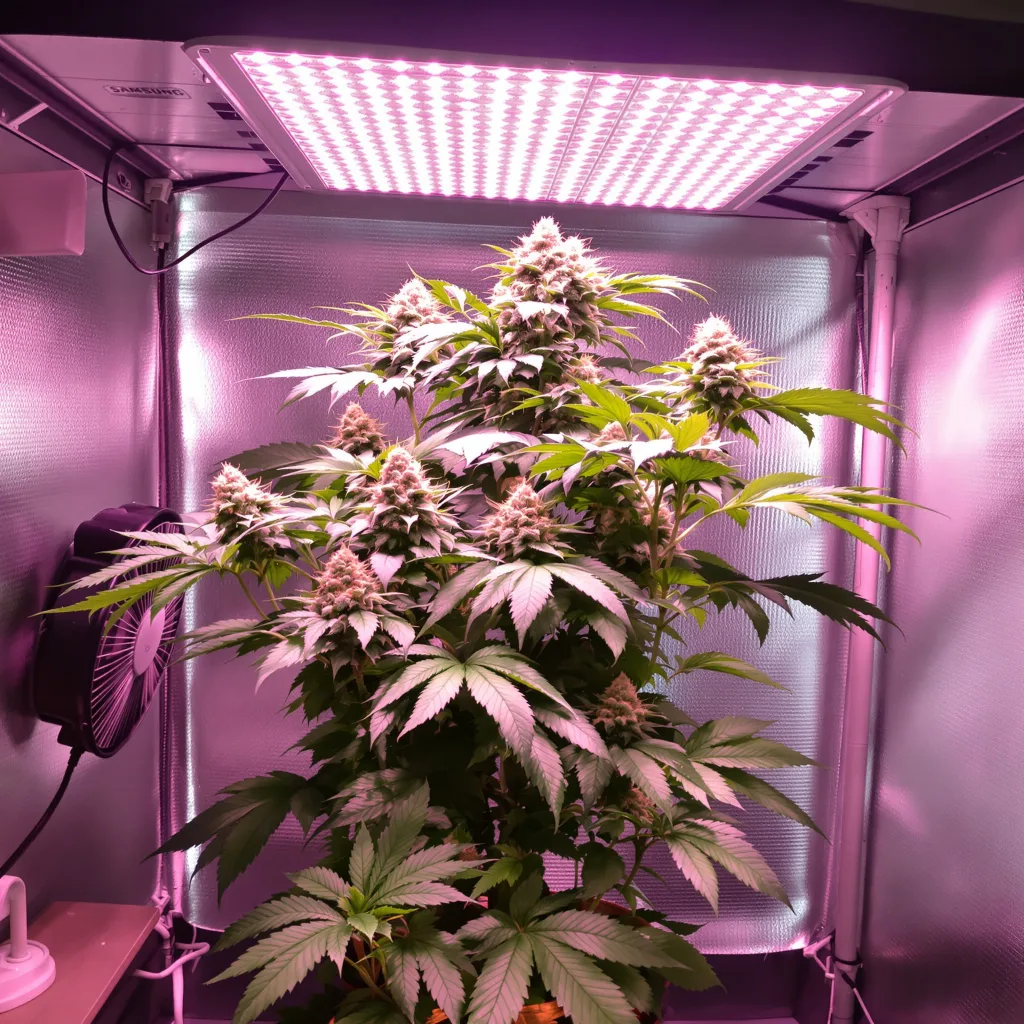 Night Nurse cannabis plant in flowering stage — Short feminised