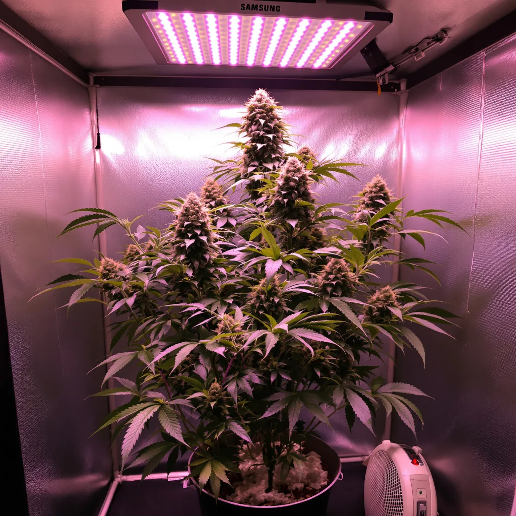 Papa's OG cannabis plant in flowering stage — 70–110 cm feminised