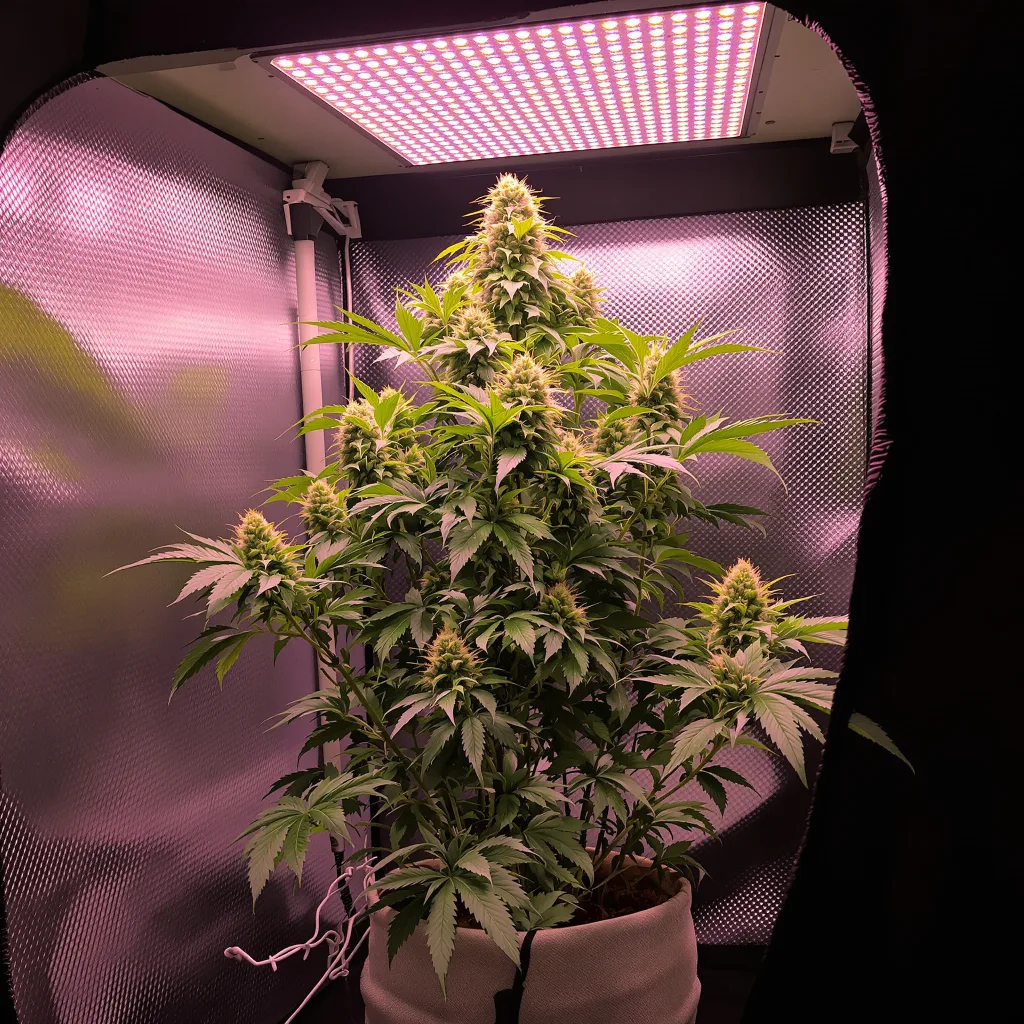 Remedy CBD cannabis plant in flowering stage — Short feminised