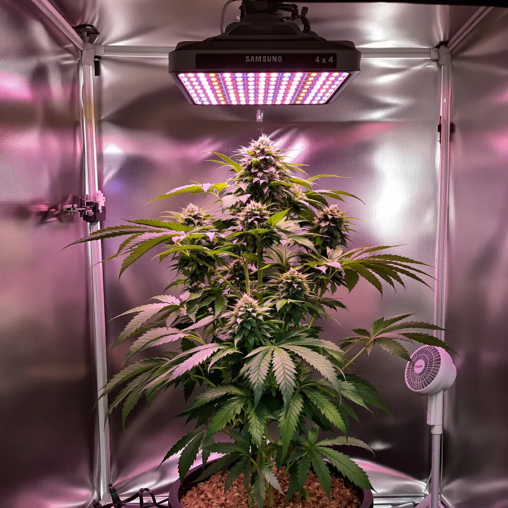 Shoreline cannabis plant in flowering stage — 90-120 cm. Medium autoflower