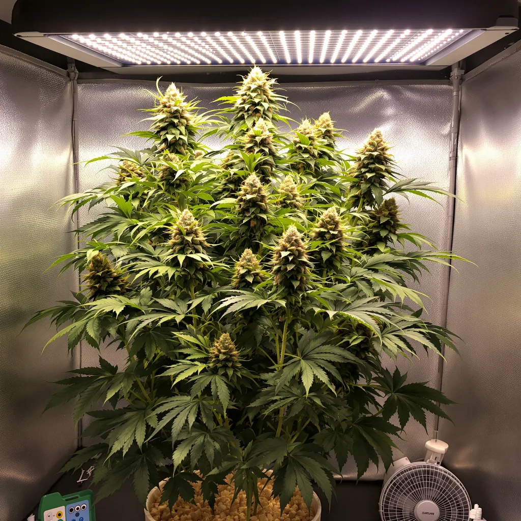 Sierra Mist cannabis plant in flowering stage — Medium (150-245 cm) feminised