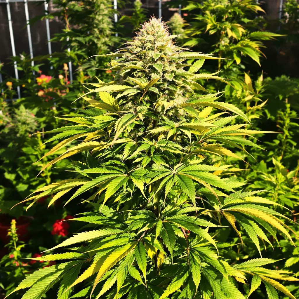 Sirius Black 83% indica / 17% sativa flower with visible trichomes
