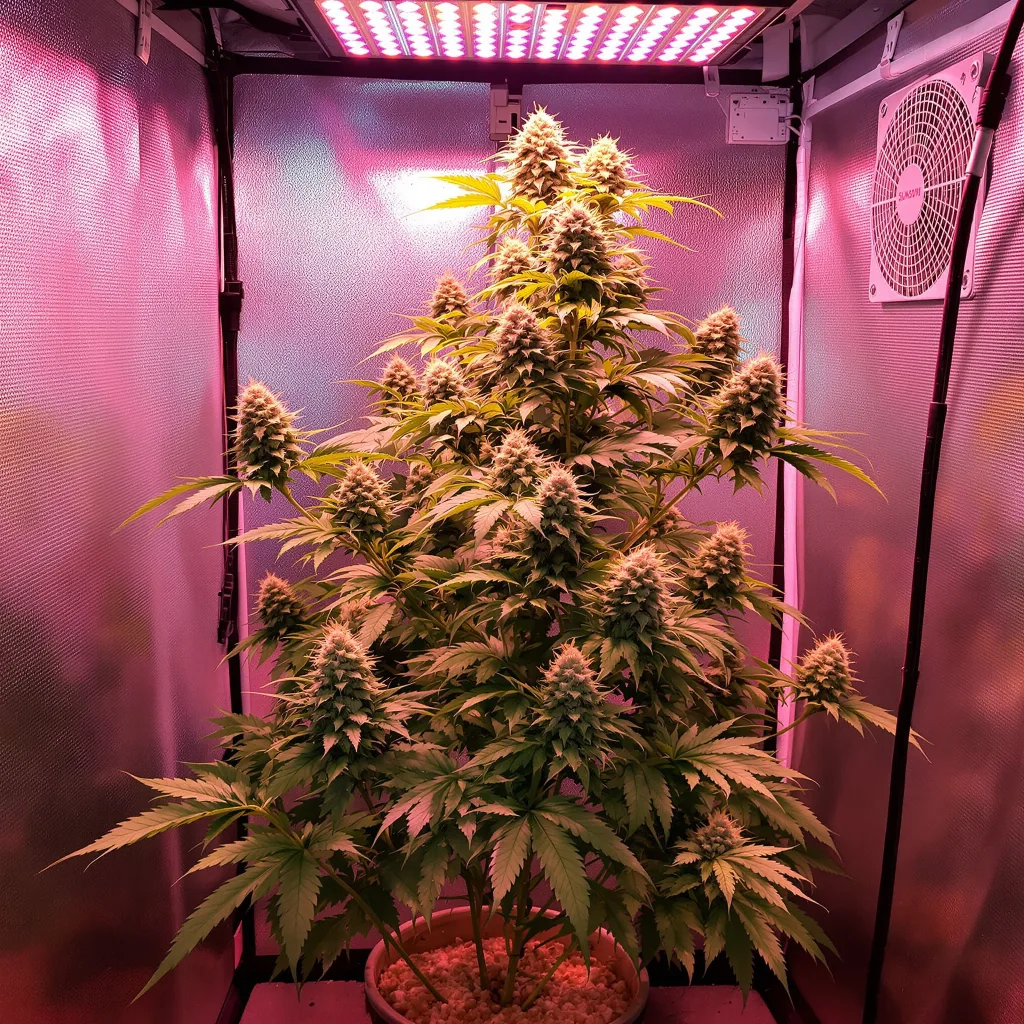 Sister Glue cannabis plant in flowering stage — Medium (150-245 cm) feminised