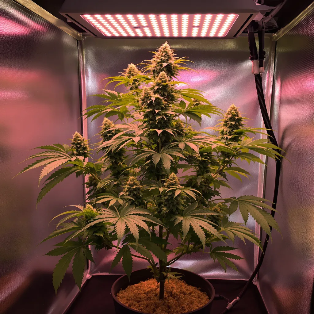 Star Berry cannabis plant in flowering stage — 70–110 cm feminised