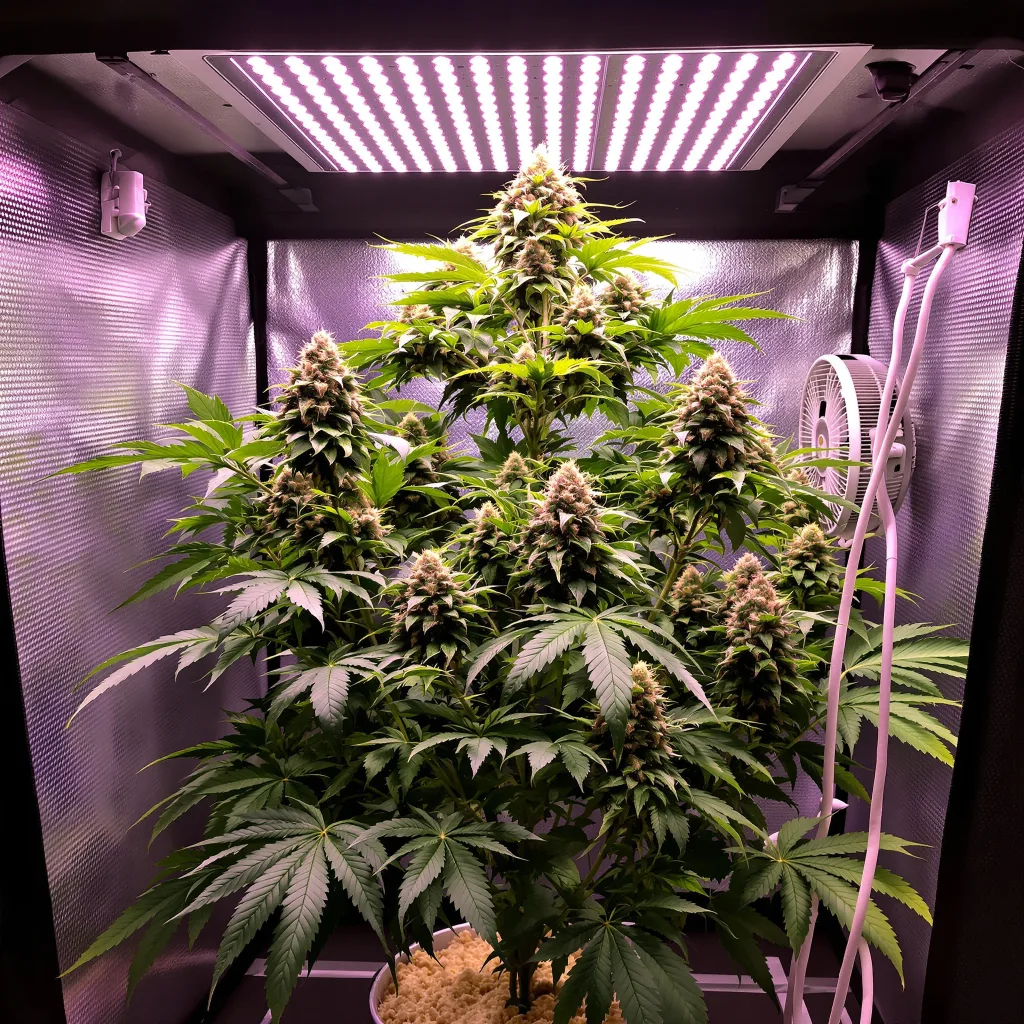 Strawberry Gorilla cannabis plant in flowering stage — 152-244 cm feminised
