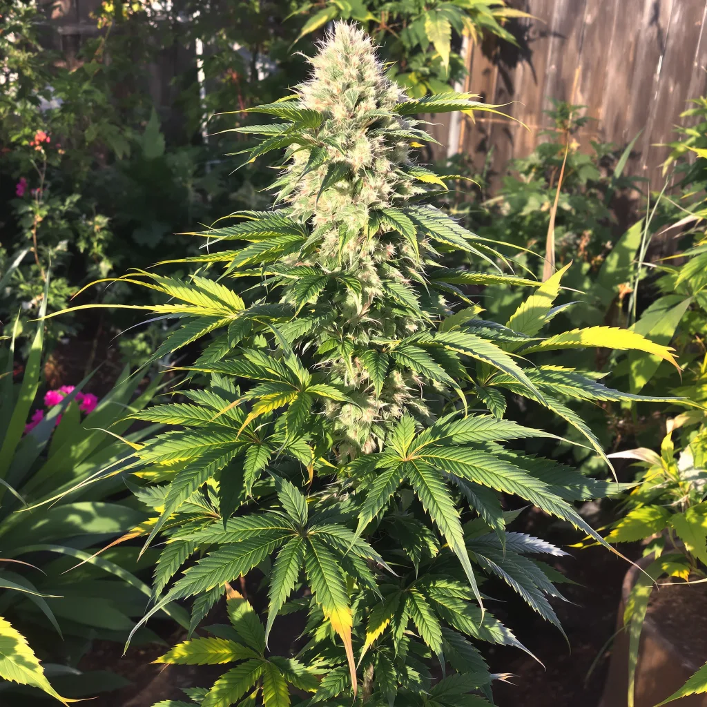 Strawberry Kush 78% indica / 22% sativa flower with visible trichomes