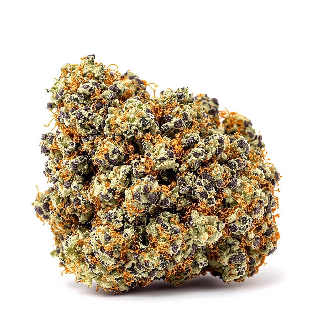 Super Bud 78% indica / 22% sativa flower with visible trichomes