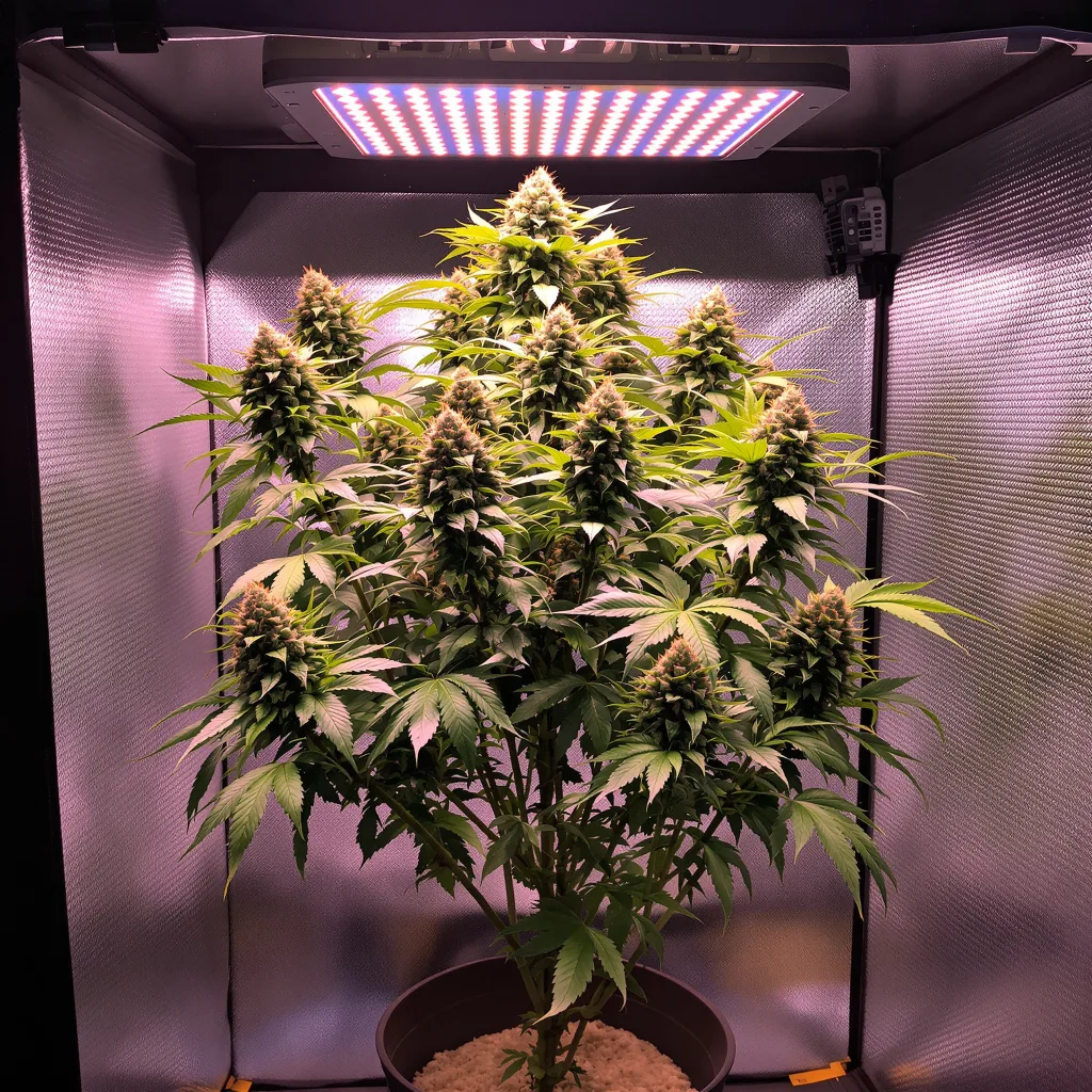Tahoe OG cannabis plant in flowering stage — Short feminised