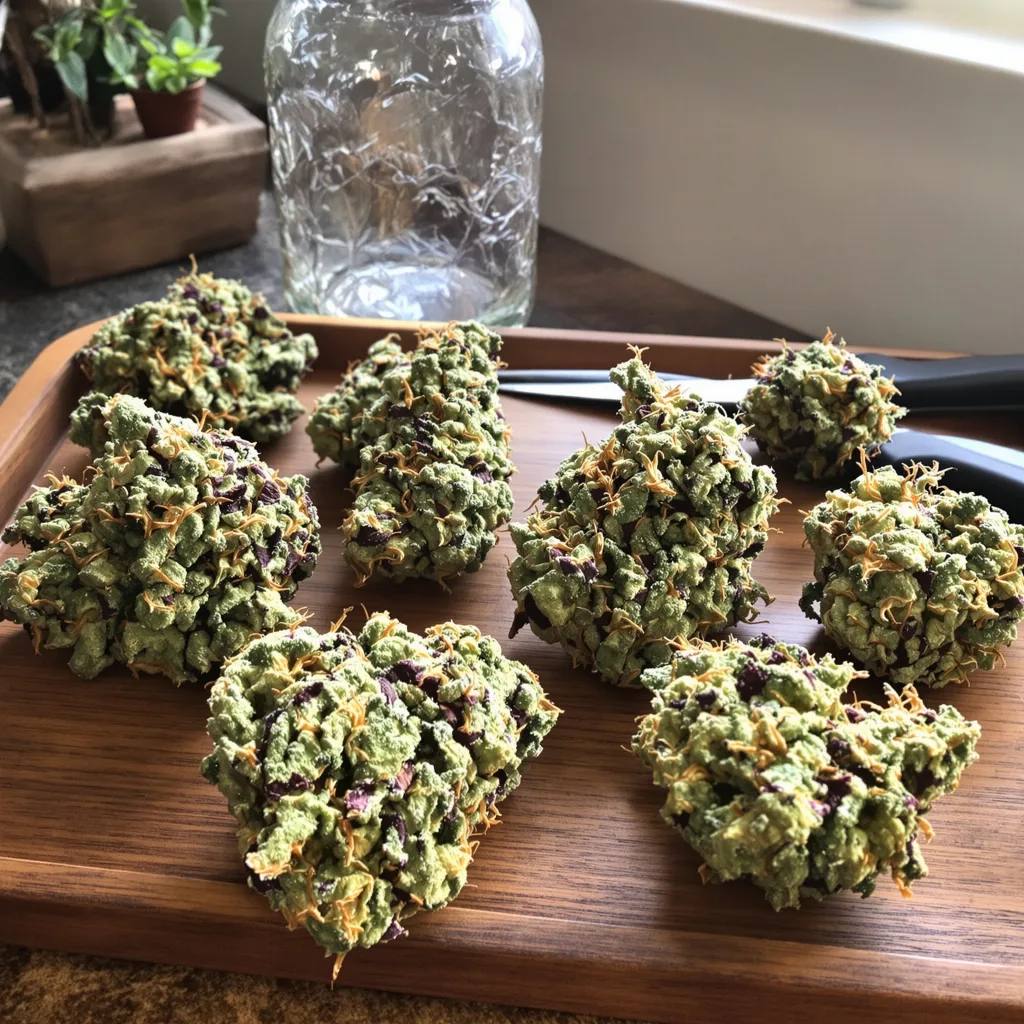 Tahoe OG Kush 62% indica / 38% sativa flower with visible trichomes