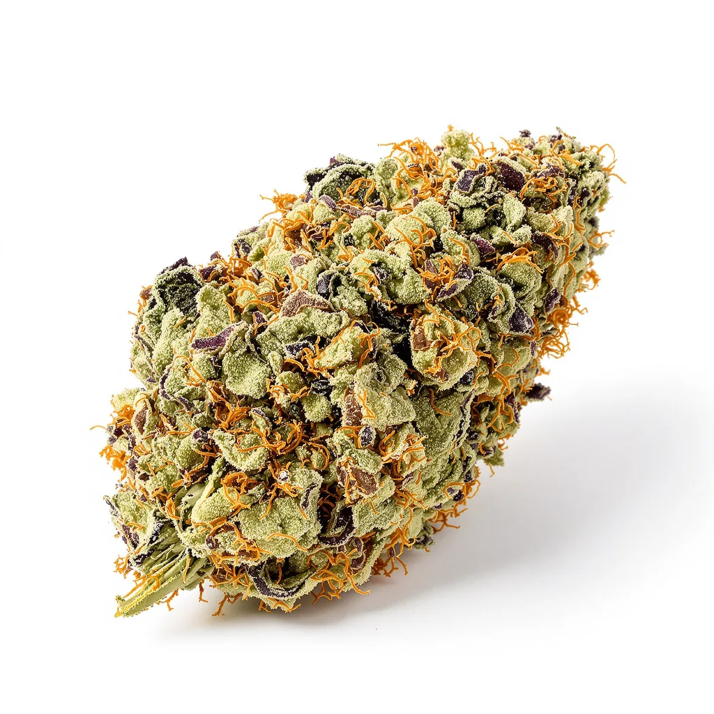 Tahoe OG Kush 62% indica / 38% sativa flower with visible trichomes