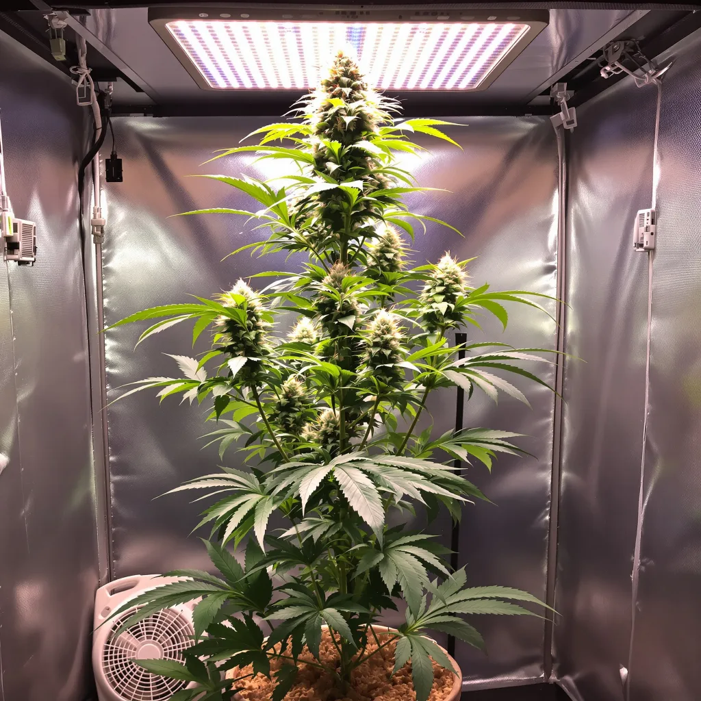 Tangilope cannabis plant in flowering stage — Medium feminised