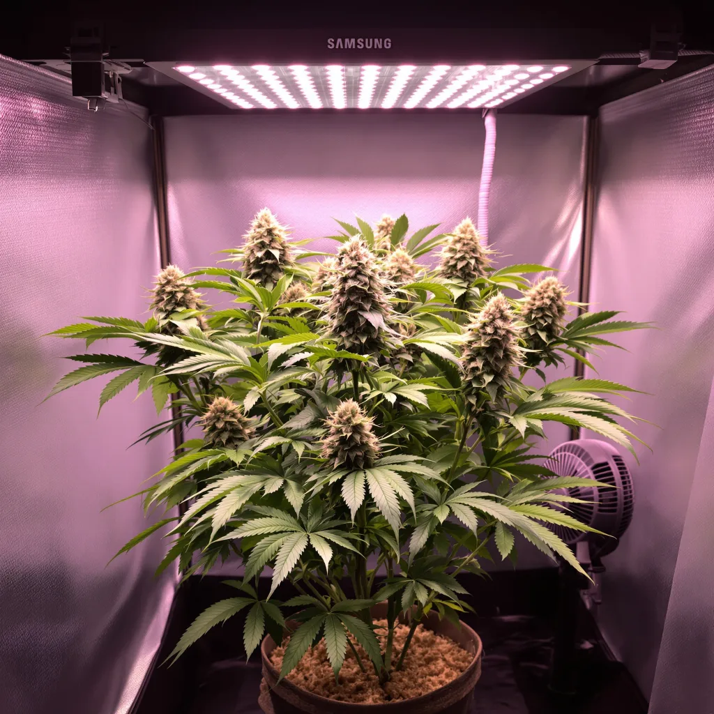 The OX cannabis plant in flowering stage — Short feminised