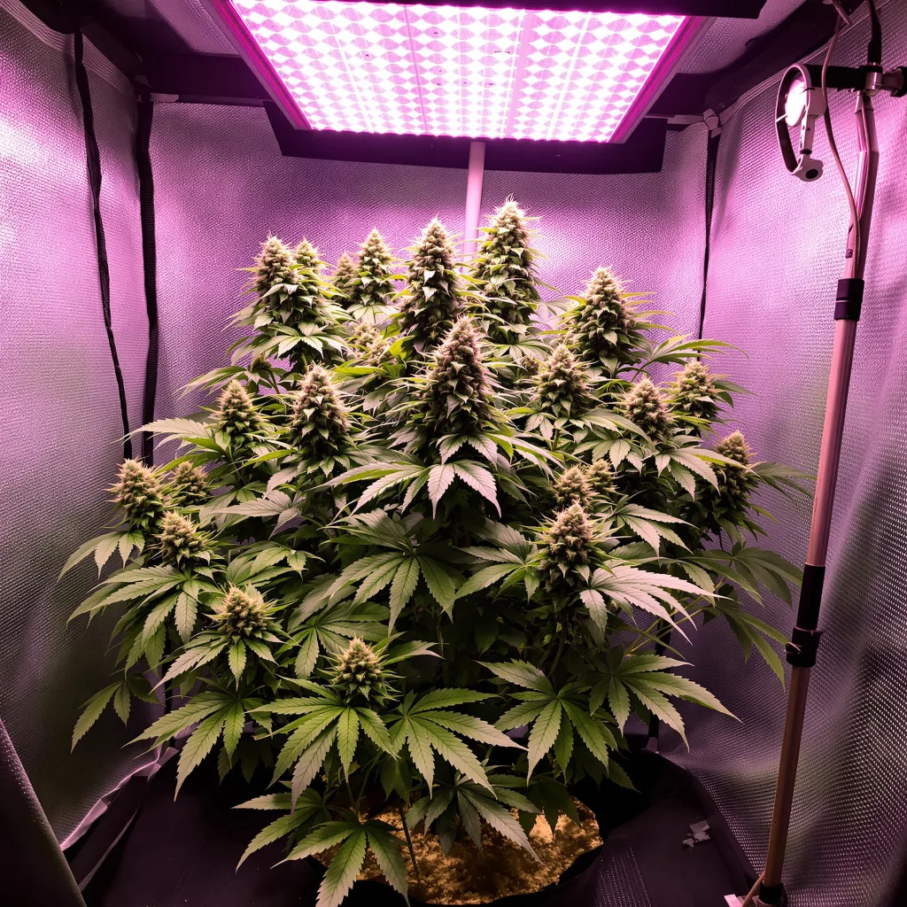 True OG cannabis plant in flowering stage — Medium (150-245 cm) feminised