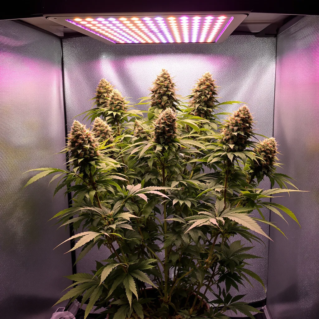Tutti Frutti cannabis plant in flowering stage — 170–210 cm feminised